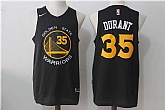 Golden State Warriors #35 Kevin Durant Black Nike Stitched Jersey,baseball caps,new era cap wholesale,wholesale hats