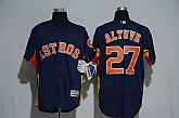 Houston Astros #27 Jose Altuve Navy Blue Flexbase Collection Stitched Jersey,baseball caps,new era cap wholesale,wholesale hats