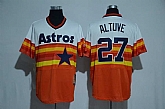 Houston Astros #27 Jose Altuve Orange Flexbase Collection Stitched Jersey,baseball caps,new era cap wholesale,wholesale hats