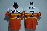 Houston Astros #7 Craig Biggio Orange Flexbase Collection Stitched Jersey,baseball caps,new era cap wholesale,wholesale hats
