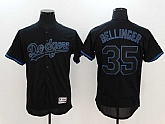 Los Angeles Dodgers #35 Cody Bellinger Black Fashion Flexbase Stitched Jersey,baseball caps,new era cap wholesale,wholesale hats