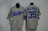 Los Angeles Dodgers #35 Cody Bellinger Gray New Cool Base Stitched Jersey,baseball caps,new era cap wholesale,wholesale hats