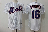 New York Mets #16 Dwight Gooden White New Cool Base Stitched Jersey,baseball caps,new era cap wholesale,wholesale hats