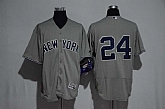 New York Yankees #24 Gary Sanchez (No Name) Gray Flexbase Stitched MLB Jersey,baseball caps,new era cap wholesale,wholesale hats