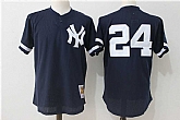 New York Yankees #24 Gary Sanchez Navy Cooperstown Collection Mesh Batting Practice Jersey,baseball caps,new era cap wholesale,wholesale hats