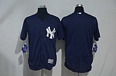 New York Yankees Blank Navy Blue Flexbase Stitched Jersey,baseball caps,new era cap wholesale,wholesale hats