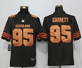 Nike Limited Cleveland Browns #95 Myles Garrett Navy Brown Color Rush Jersey,baseball caps,new era cap wholesale,wholesale hats