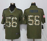 Nike Limited San Francisco 49ers #56 Reuben Foster Green Salute To Service Jersey,baseball caps,new era cap wholesale,wholesale hats