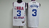 Philadelphia 76ers #3 Allen Iverson White 2003 All Star Stitched NBA Jersey,baseball caps,new era cap wholesale,wholesale hats
