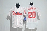 Philadelphia Phillies #20 Mike Schmidt White Flexbase Stitched Jersey,baseball caps,new era cap wholesale,wholesale hats