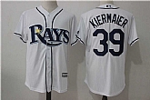 Tampa Bay Rays #39 Kevin Kiermaier White New Cool Base Stitched Jersey,baseball caps,new era cap wholesale,wholesale hats