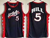 Team USA Basketball #13 Hill Navy BlueDream Team III Jersey,baseball caps,new era cap wholesale,wholesale hats
