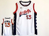 Team USA Basketball #13 Shaquille O'Neal White Dream Team III Jersey,baseball caps,new era cap wholesale,wholesale hats