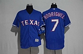 Texas Rangers #7 Ivan Rodriguez Blue Flexbase Stitched Jersey,baseball caps,new era cap wholesale,wholesale hats