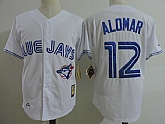 Toronto Blue Jays #12 Roberto Alomar White 1993 Cooperstown Collection Jersey,baseball caps,new era cap wholesale,wholesale hats