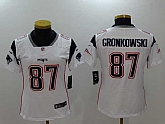 Women Limited Nike New England Patriots #87 Rob Gronkowski White Vapor Untouchable Player Jersey,baseball caps,new era cap wholesale,wholesale hats