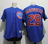 Youth Chicago Cubs #28 Kyle Hendricks Blue New Cool Base Jersey,baseball caps,new era cap wholesale,wholesale hats