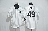 Youth Chicago White Sox #49 Chris Sale White New Cool Base Jersey,baseball caps,new era cap wholesale,wholesale hats