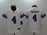 Youth Limited Nike Dallas Cowboys #4 Dak Prescott White Vapor Untouchable Player Jersey,baseball caps,new era cap wholesale,wholesale hats