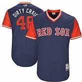 Boston Red Sox #46 Craig Kimbrel Dirty Craig Majestic Navy 2017 Players Weekend Jersey,baseball caps,new era cap wholesale,wholesale hats