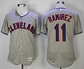 Cleveland Indians #11 Jose Ramirez Gray Flexbase Stitched Jerseys,baseball caps,new era cap wholesale,wholesale hats