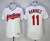 Cleveland Indians #11 Jose Ramirez White Flexbase Stitched Jerseys,baseball caps,new era cap wholesale,wholesale hats