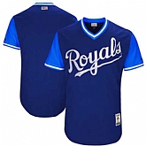 Kansas City Royals Blank Majestic Navy 2017 Players Weekend Team Jersey,baseball caps,new era cap wholesale,wholesale hats