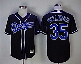 Los Angeles Dodgers #35 Cody Bellinger Black New Cool Base Stitched Jerseys,baseball caps,new era cap wholesale,wholesale hats