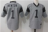 Nike Carolina Panthers #1 Cam Newton Gridiron Gray II Stitched Limited Jersey,baseball caps,new era cap wholesale,wholesale hats