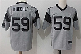 Nike Carolina Panthers #59 Luke Kuechly Gridiron Gray II Stitched Limited Jersey,baseball caps,new era cap wholesale,wholesale hats
