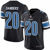 Nike Limited Detroit Lions #20 Barry Sanders Black Color Rush Jersey Dingwo,baseball caps,new era cap wholesale,wholesale hats