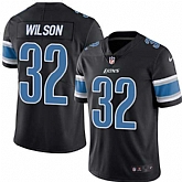 Nike Limited Detroit Lions #32 Wilson Tavon Black Color Rush Jersey Dingwo,baseball caps,new era cap wholesale,wholesale hats