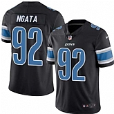 Nike Limited Detroit Lions #92 Ngata Haloti Black Color Rush Jersey Dingwo,baseball caps,new era cap wholesale,wholesale hats