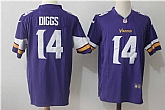 Nike Minnesota Vikings #14 Stefon Diggs Purple Team Color Game Jersey,baseball caps,new era cap wholesale,wholesale hats