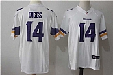Nike Minnesota Vikings #14 Stefon Diggs White Team Color Game Jersey,baseball caps,new era cap wholesale,wholesale hats