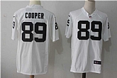 Nike Oakland Raiders #89 Amari Cooper White Team Color Game Jersey,baseball caps,new era cap wholesale,wholesale hats