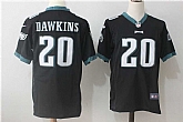 Nike Philadelphia Eagles #20 Brian Dawkins Black Team Color Game Jersey,baseball caps,new era cap wholesale,wholesale hats