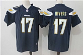 Nike San Diego Chargers #17 Philip Rivers Navy Blue Vapor Untouchable Palyer Limited Jersey,baseball caps,new era cap wholesale,wholesale hats