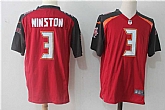 Nike Tampa Bay Buccaneers #3 Jameis Winston Red Team Color Game Jersey,baseball caps,new era cap wholesale,wholesale hats