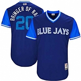 Toronto Blue Jays #20 Josh Donaldson Bringer of Rain Majestic Navy 2017 Players Weekend Jersey,baseball caps,new era cap wholesale,wholesale hats