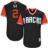 Arizona Diamondbacks #2 Jeff Mathis Six Majestic Black 2017 Players Weekend Jersey JiaSu,baseball caps,new era cap wholesale,wholesale hats