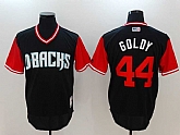 Arizona Diamondbacks #44 Paul Goldschmidt Goldy Majestic Black Players Weekend Mlb Jerseys,baseball caps,new era cap wholesale,wholesale hats