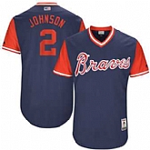 Atlanta Braves #2 Micah Johnson Johnson Majestic Navy 2017 Players Weekend Jersey JiaSu,baseball caps,new era cap wholesale,wholesale hats