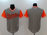 Baltimore Orioles Blank Majestic Gray Players Weekend Mlb Jerseys,baseball caps,new era cap wholesale,wholesale hats