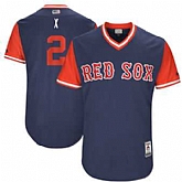 Boston Red Sox #2 Xander Bogaerts X Majestic Navy 2017 Players Weekend Jersey JiaSu,baseball caps,new era cap wholesale,wholesale hats