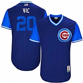 Chicago Cubs #20 Victor Caratini Vic Majestic Royal 2017 Players Weekend Jersey JiaSu,baseball caps,new era cap wholesale,wholesale hats