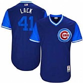 Chicago Cubs #41 John Lackey Lack Majestic Royal 2017 Players Weekend Jersey JiaSu,baseball caps,new era cap wholesale,wholesale hats