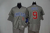 Chicago Cubs #9 Javier Baez Gray Flexbase Stitched MLB Jerseys,baseball caps,new era cap wholesale,wholesale hats