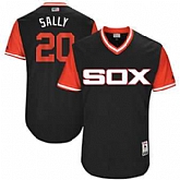 Chicago White Sox #20 Tyler Saladino Sally Majestic Black 2017 Players Weekend Jersey JiaSu,baseball caps,new era cap wholesale,wholesale hats