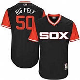 Chicago White Sox #50 Mike Pelfrey Big Pelf Majestic Black 2017 Players Weekend Jersey JiaSu,baseball caps,new era cap wholesale,wholesale hats